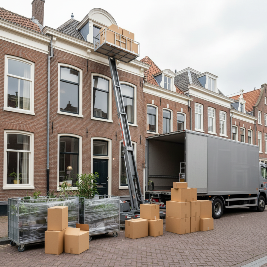 Verhuisdozen of rolcontainers bij een bedrijfsverhuizing?